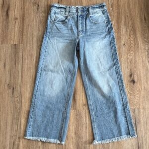 KanCan Medium Blue Double Button Jeans